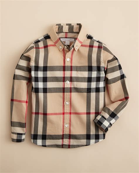 burberry shirt toddler boy